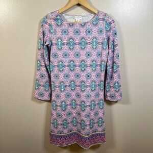 Cabana Life Shift Dress Cover Up Size Small Stretch Vacation Travel Beach Cruise